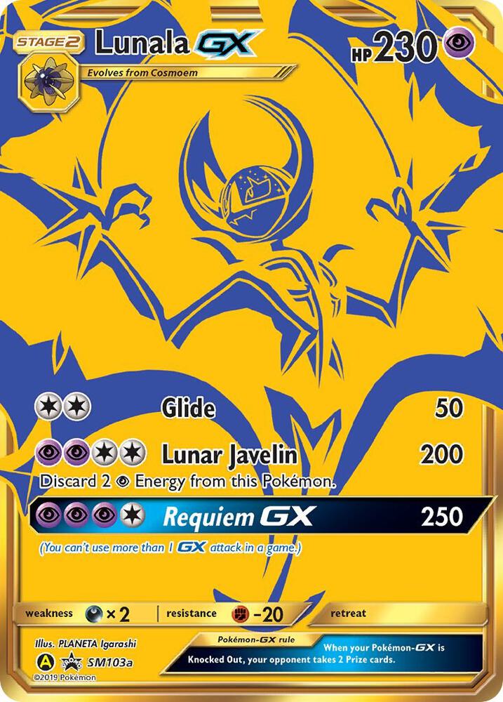 Lunala GX - SM103a | SM Promos #SM103a