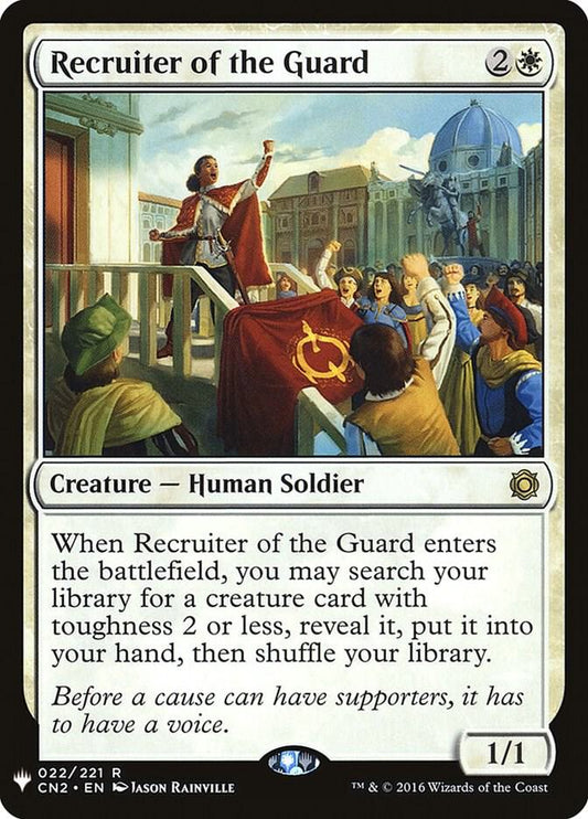 Recruiter of the Guard | The List Reprints #22
