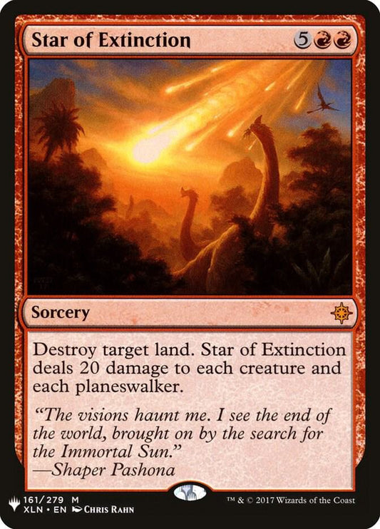 Star of Extinction | The List Reprints #161