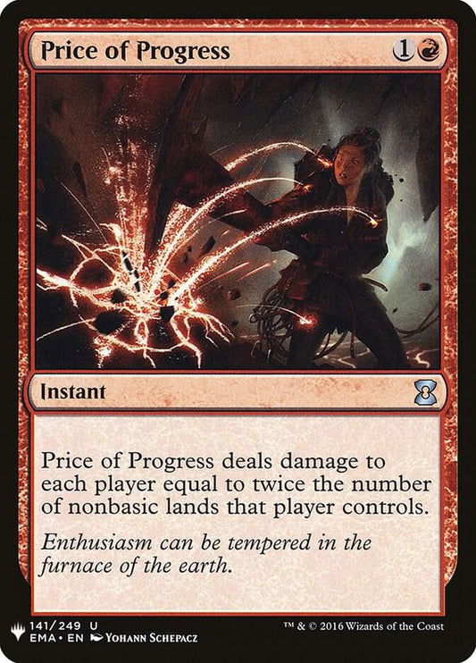 Price of Progress (EMA) | The List Reprints #141
