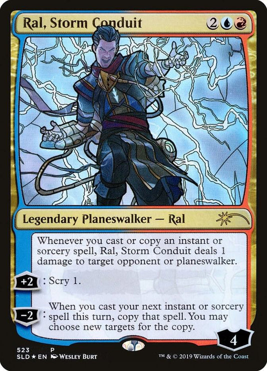 Ral, Storm Conduit (Stained Glass) | Secret Lair Drop Series #523