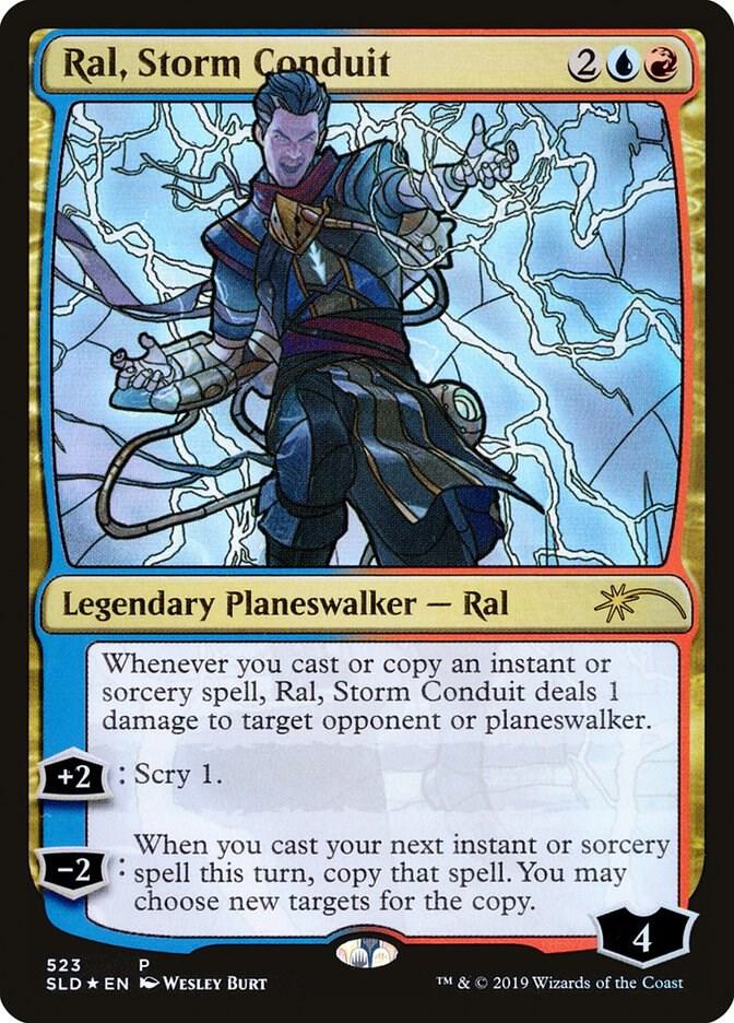 Ral, Storm Conduit (Stained Glass) | Secret Lair Drop Series #523