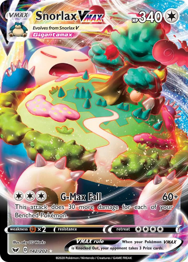 Snorlax VMAX | SWSH01: Sword & Shield Base Set #142/202