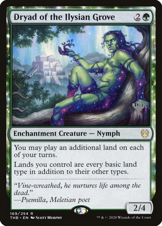 Dryad of the Ilysian Grove | Promo Pack: Theros Beyond Death #169