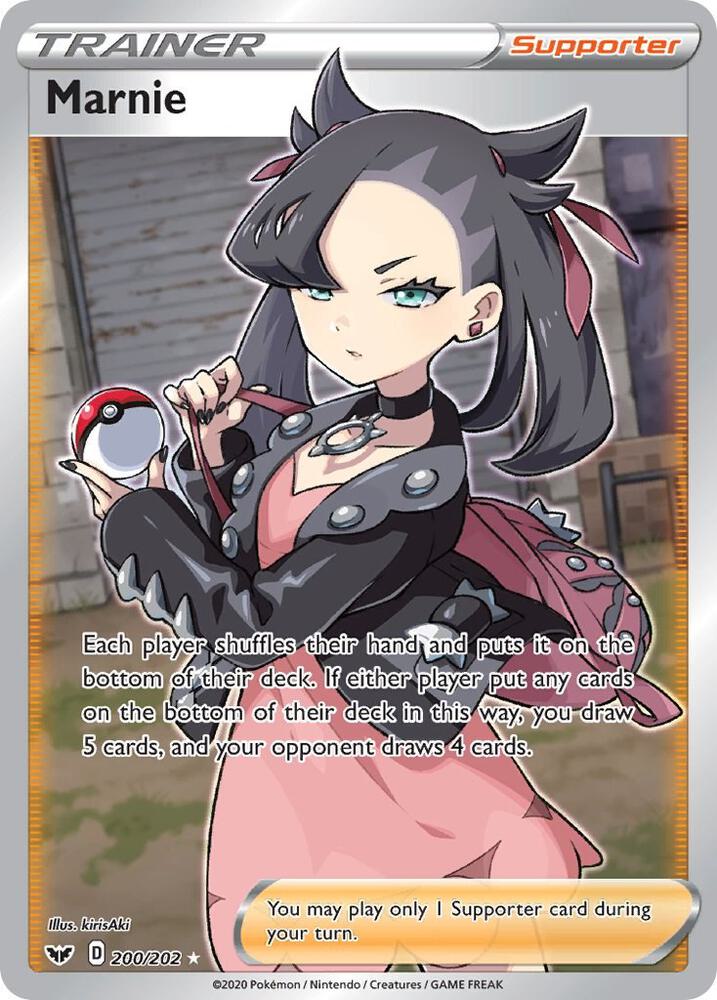 Marnie (Full Art) | SWSH01: Sword & Shield Base Set #200/202