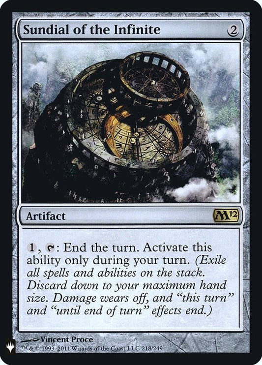 Sundial of the Infinite | The List Reprints #218
