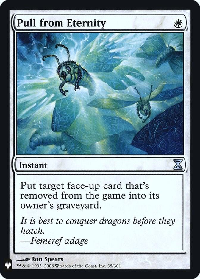 Pull from Eternity | The List Reprints #35