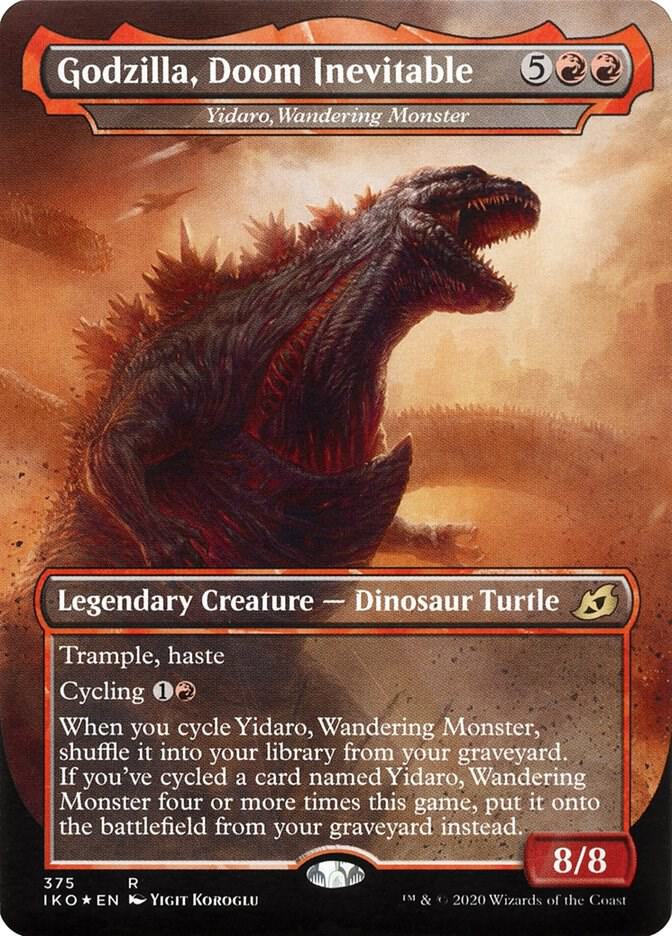 Godzilla, Doom Inevitable - Yidaro, Wandering Monster | Ikoria: Lair of Behemoths #375