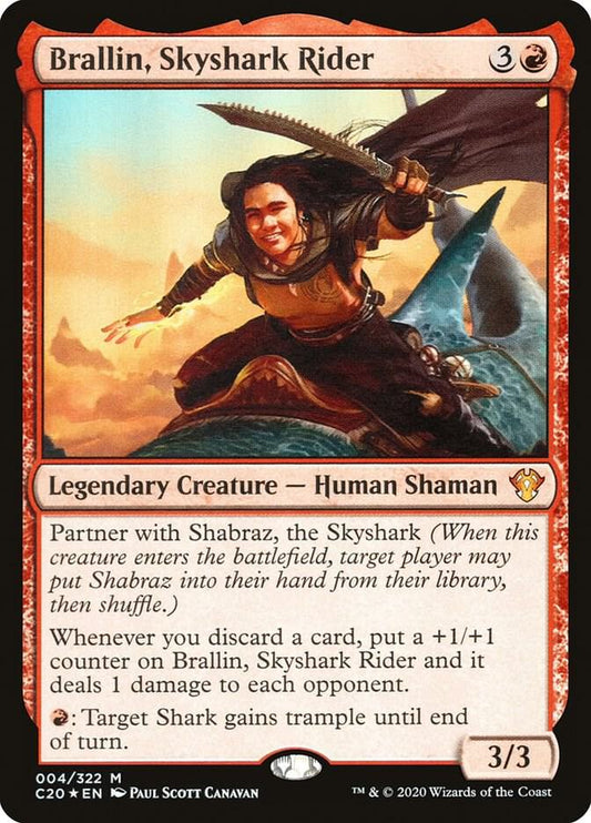 Brallin, Skyshark Rider | Commander 2020 #4