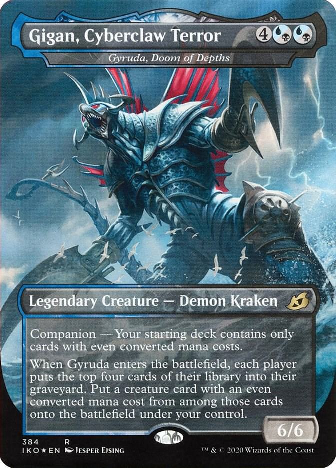 Gigan, Cyberclaw Terror - Gyruda, Doom of Depths | Ikoria: Lair of Behemoths #384