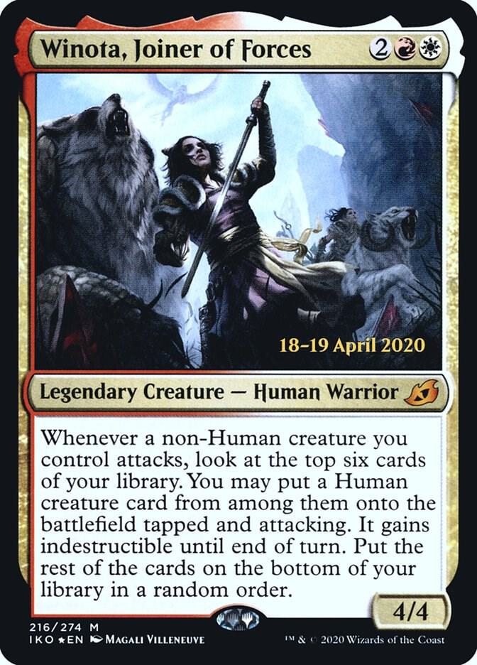 Winota, Joiner of Forces | Prerelease Cards #216