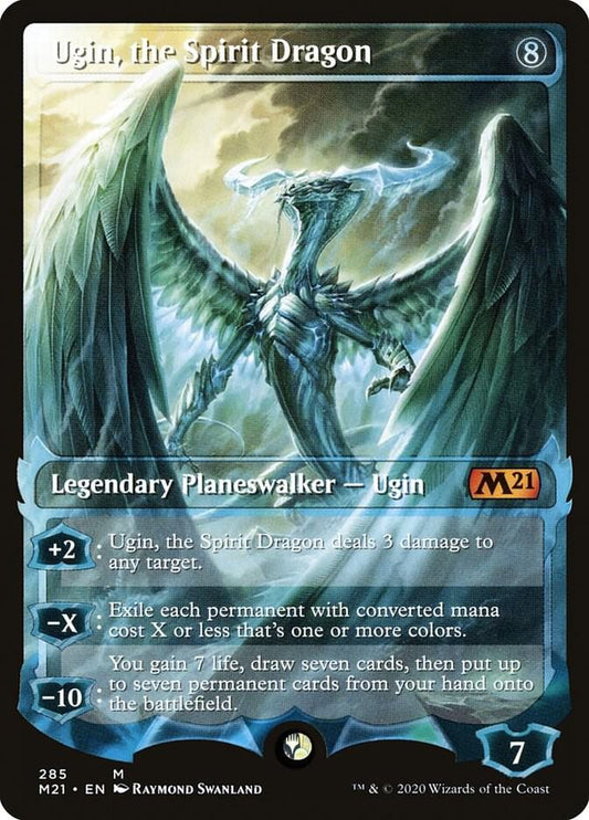 Ugin, the Spirit Dragon (Showcase) | Core Set 2021 #285