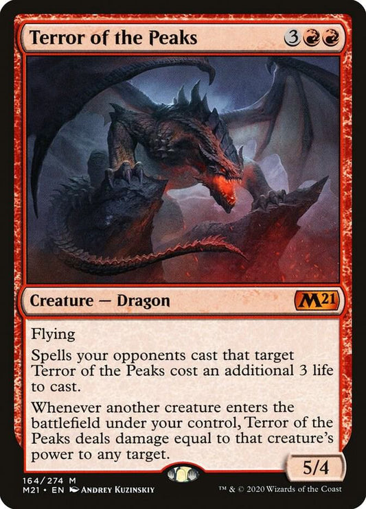 Terror of the Peaks | Core Set 2021 #164