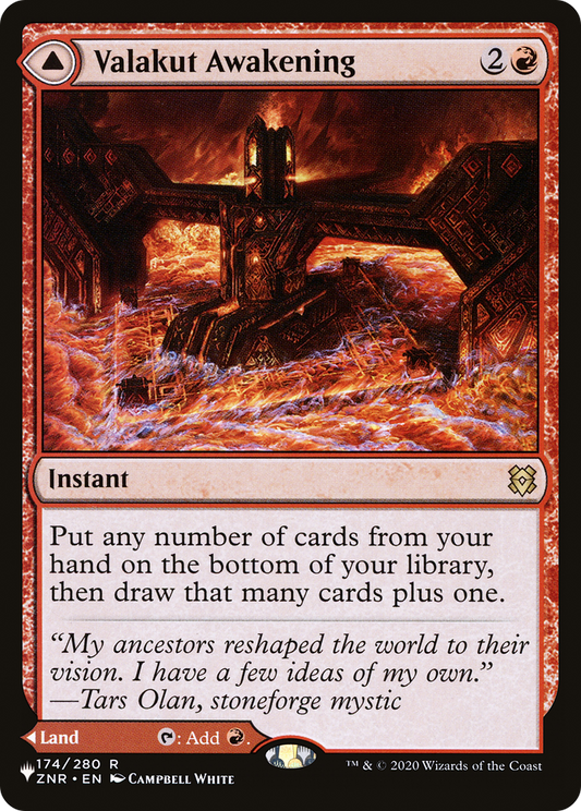 Valakut Awakening // Valakut Stoneforge | The List Reprints #174