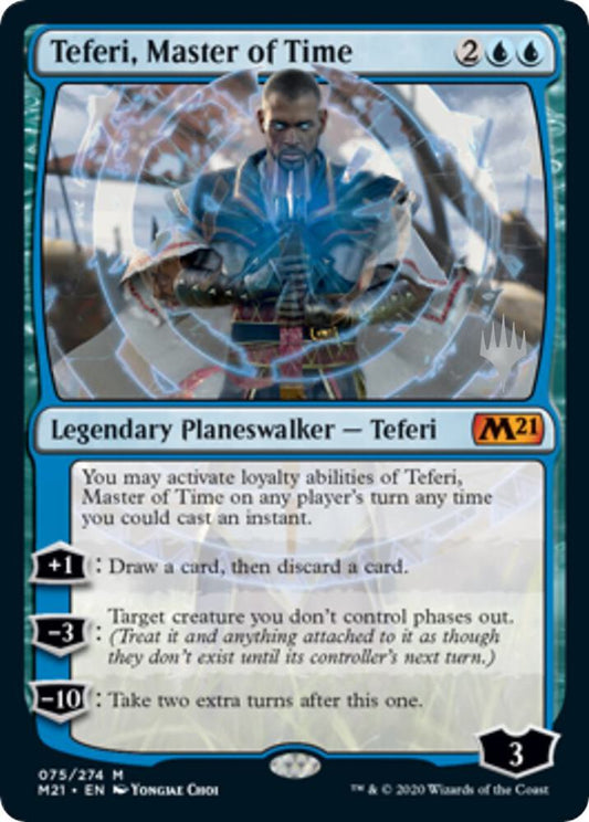 Teferi, Master of Time | Promo Pack: Core Set 2021 #75