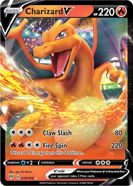 Charizard V | SWSH03: Darkness Ablaze #019/189