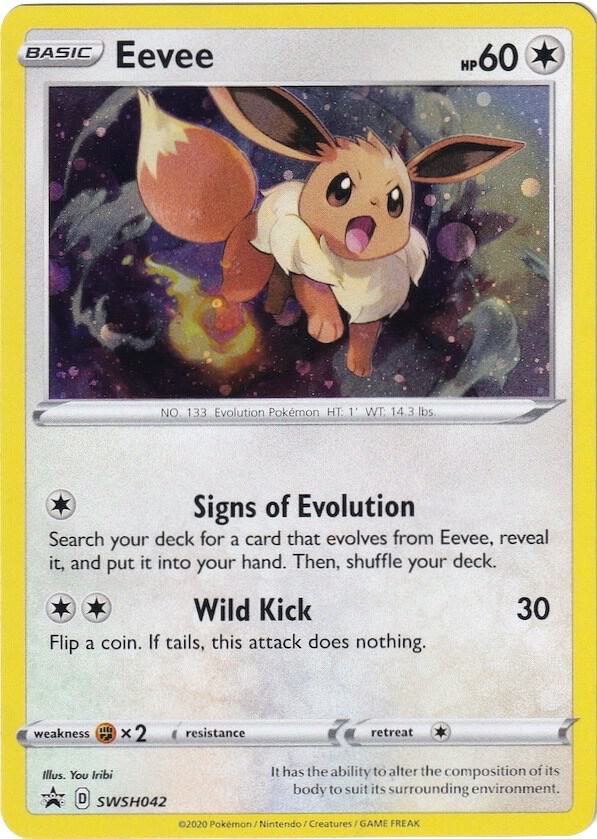 Eevee - SWSH042 | SWSH: Sword & Shield Promo Cards #SWSH042