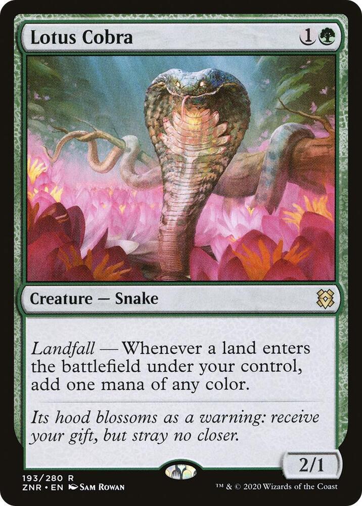 Lotus Cobra | Zendikar Rising #193