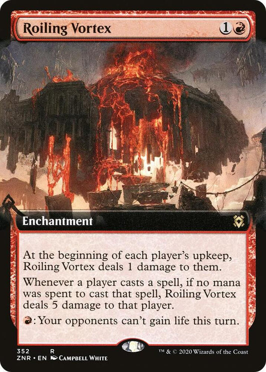 Roiling Vortex (Extended Art) | Zendikar Rising #352