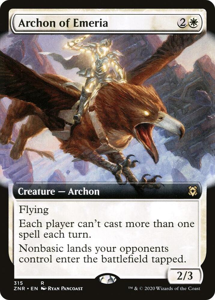 Archon of Emeria (Extended Art) | Zendikar Rising #315