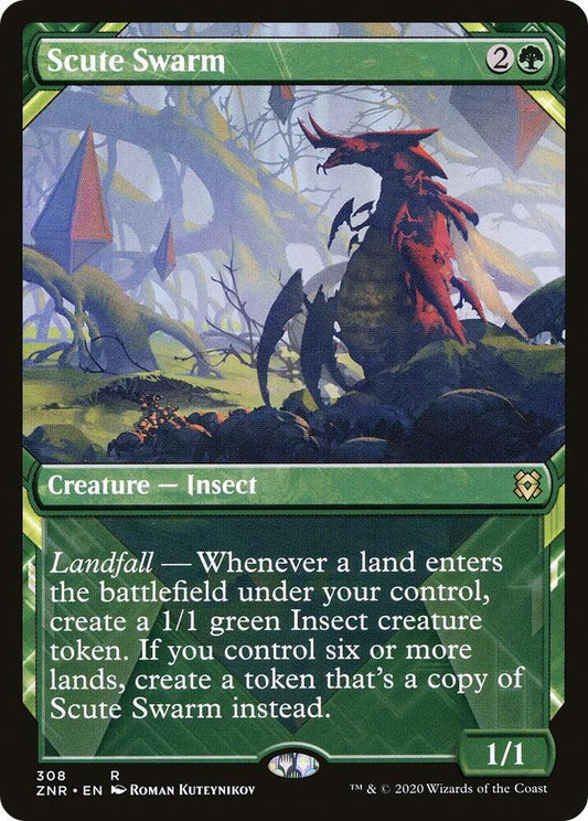 Scute Swarm (Showcase) | Zendikar Rising #308