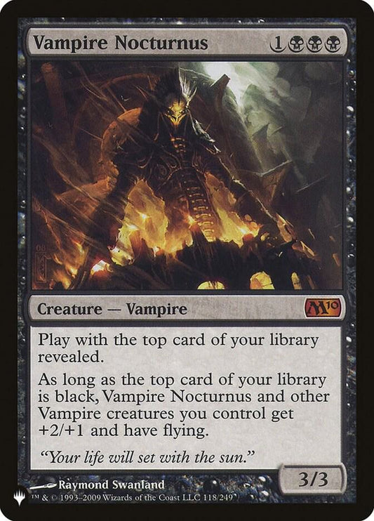 Vampire Nocturnus | The List Reprints #118/249