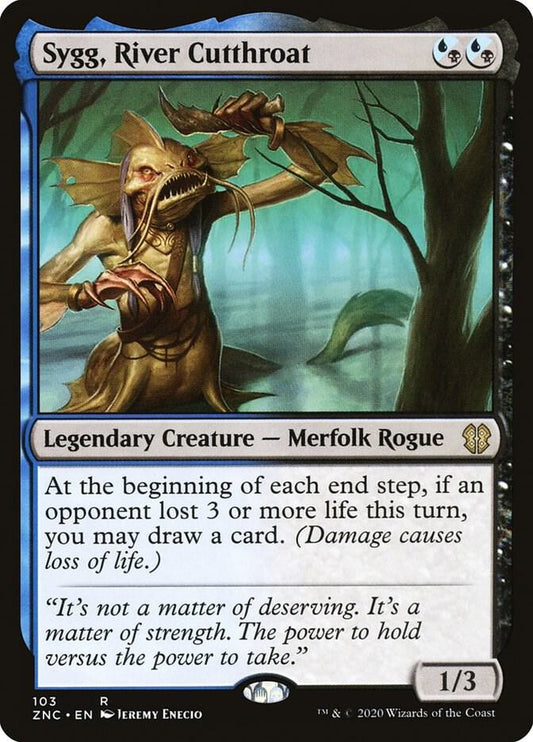 Sygg, River Cutthroat | Commander: Zendikar Rising #103