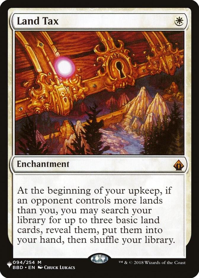 Land Tax | The List Reprints #094/254