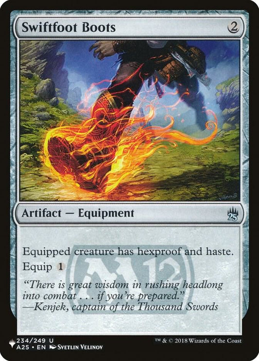 Swiftfoot Boots (A25) | The List Reprints #234/249