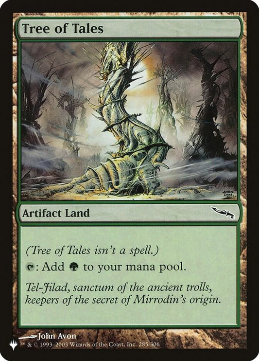 Tree of Tales | The List Reprints #285/306