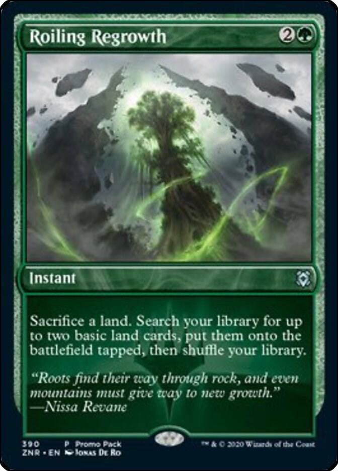 Roiling Regrowth | Promo Pack: Zendikar Rising #390