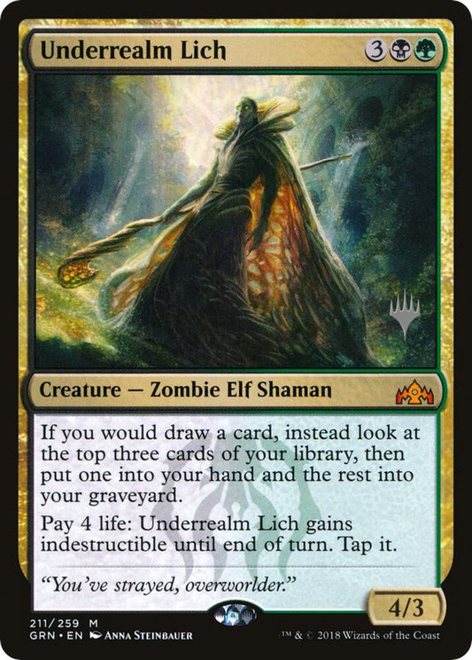 Underrealm Lich | Promo Pack: Zendikar Rising #211