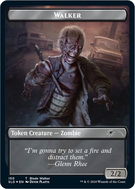 Walker (Blade Walker // Winslow) Double-sided Token | Secret Lair Drop Series #150 // 151
