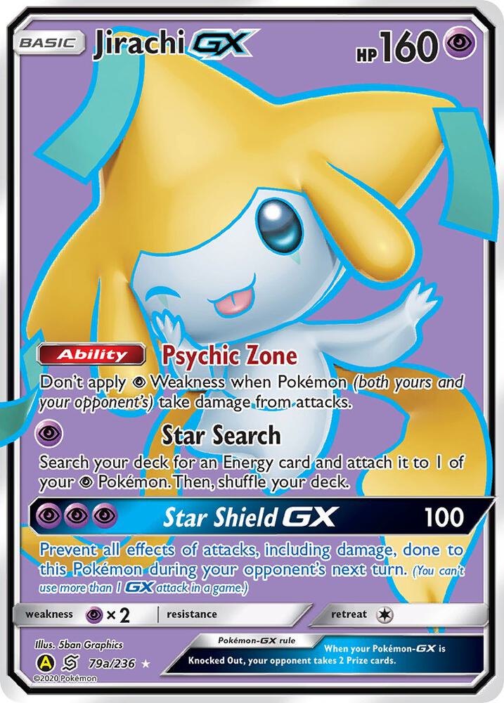 Jirachi GX - 79a/236 | Alternate Art Promos #079a/236