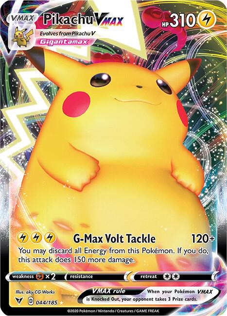Pikachu VMAX | SWSH04: Vivid Voltage #044/185