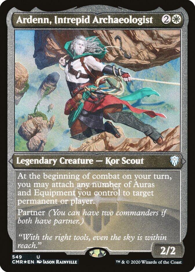 Ardenn, Intrepid Archaeologist (Foil Etched) | Commander Legends #549