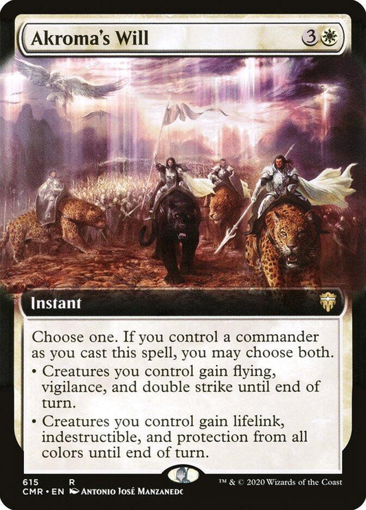 Akroma's Will (Extended Art) | Commander Legends #615