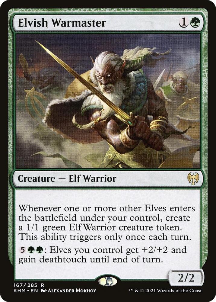 Elvish Warmaster | Kaldheim #167