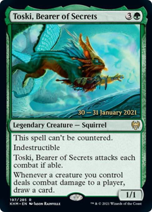 Toski, Bearer of Secrets | Prerelease Cards #197