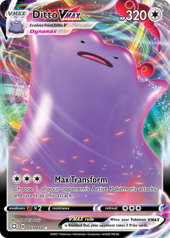 Ditto VMAX | Shining Fates #051/072