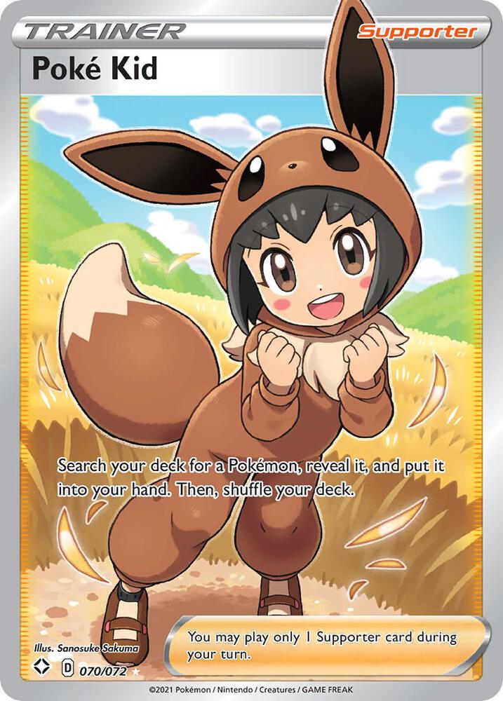 Poke Kid (Full Art) | Shining Fates #070/072