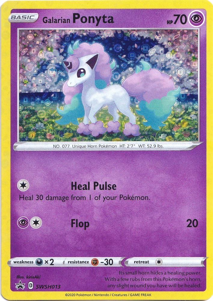 Galarian Ponyta - SWSH013 (General Mills Promo) | Miscellaneous Cards & Products #SWSH013