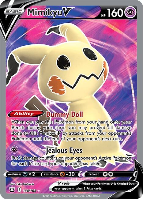 Mimikyu V (Full Art) | SWSH05: Battle Styles #148/163