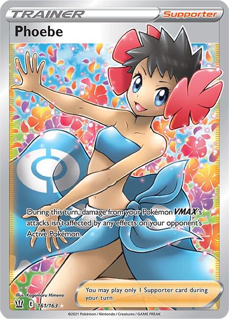 Phoebe (Full Art) | SWSH05: Battle Styles #161/163