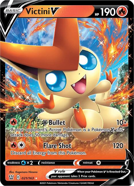 Victini V | SWSH05: Battle Styles #021/163