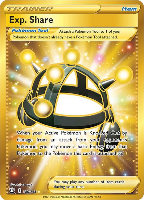 Exp. Share (Secret) | SWSH05: Battle Styles #180/163