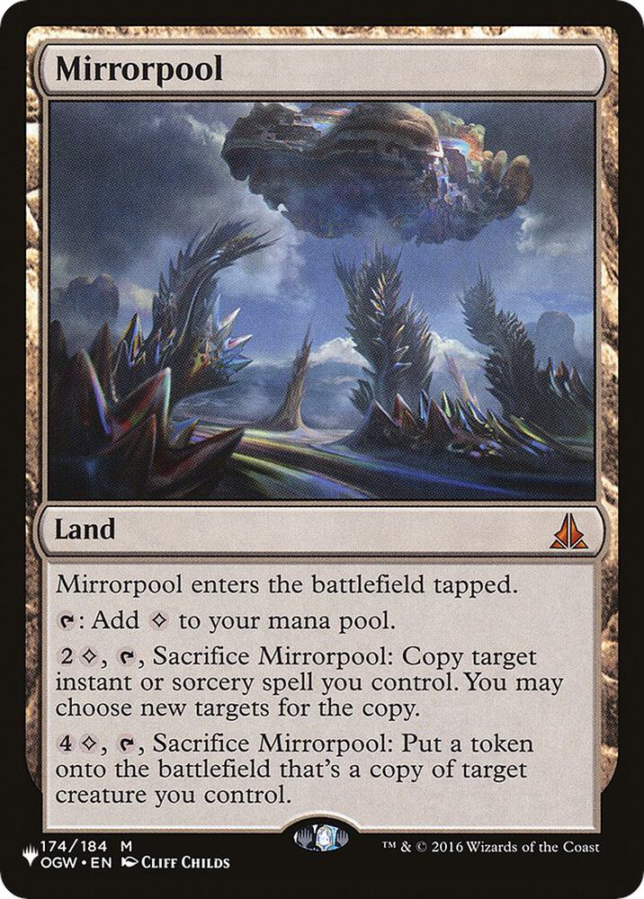 Mirrorpool | The List Reprints #174/184
