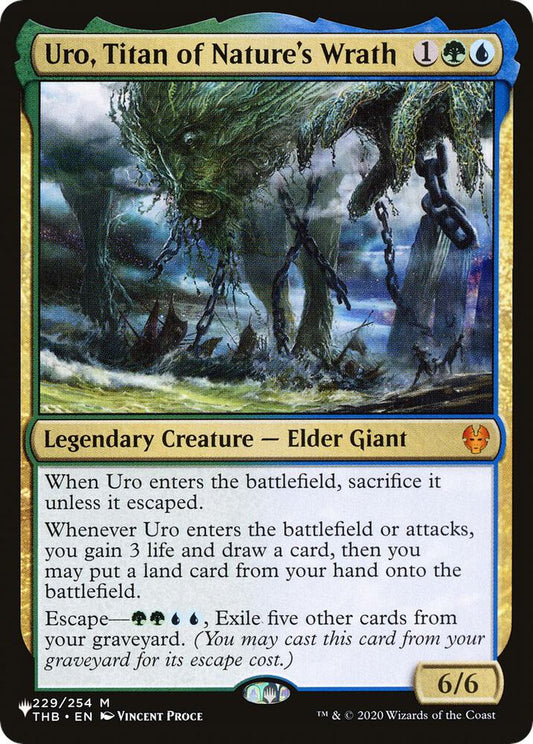 Uro, Titan of Nature's Wrath | The List Reprints #229/254