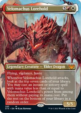 Velomachus Lorehold (Borderless) | Strixhaven: School of Mages #283