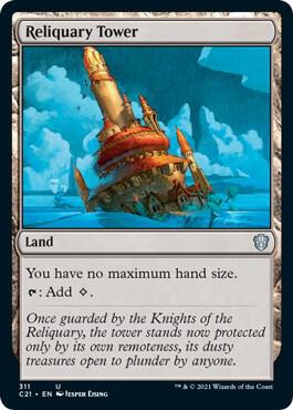 Reliquary Tower | Commander 2021 #311